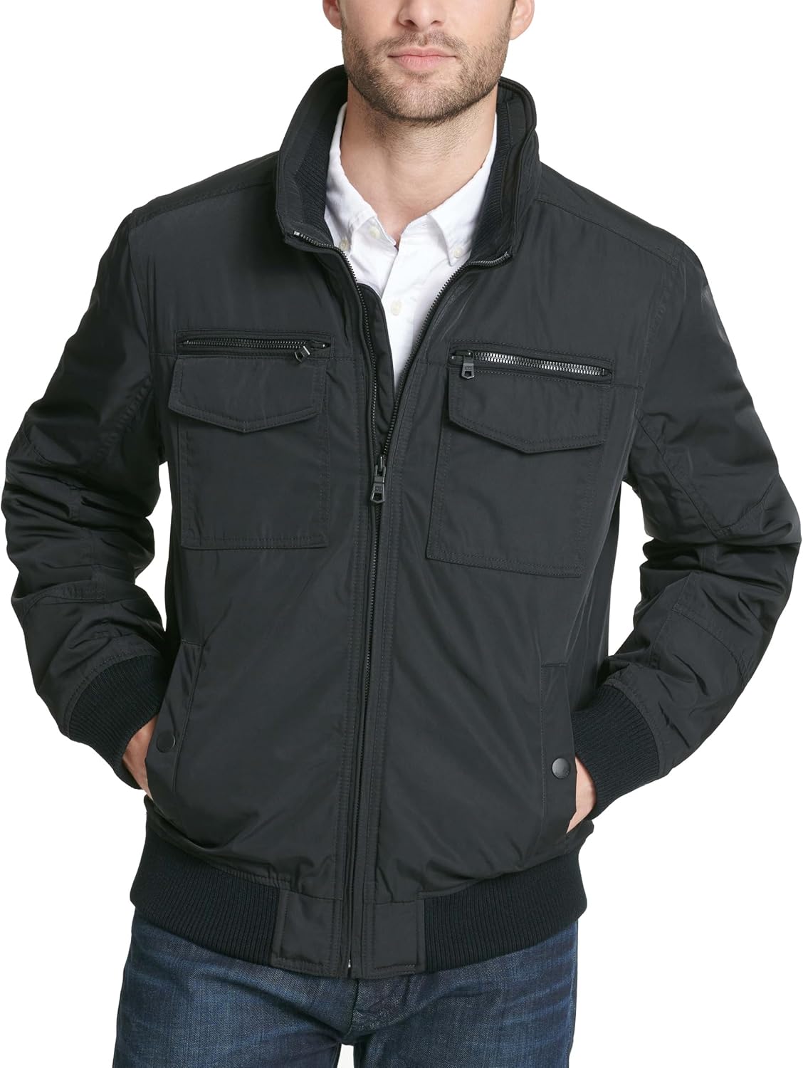 Men’s Water Resistant Performance Bomber Jacket (Standard and Big & Tall)